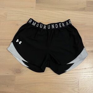 Under Armour Women's Black/White Play Up 3.0 Shorts